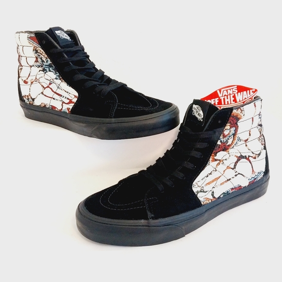 Vans Sk8 Hi Hazy Bones Suede Skate - Picture 7 of 11